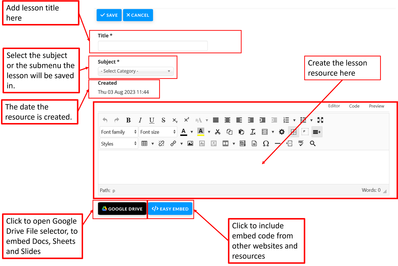 Plan createlesson 3 5