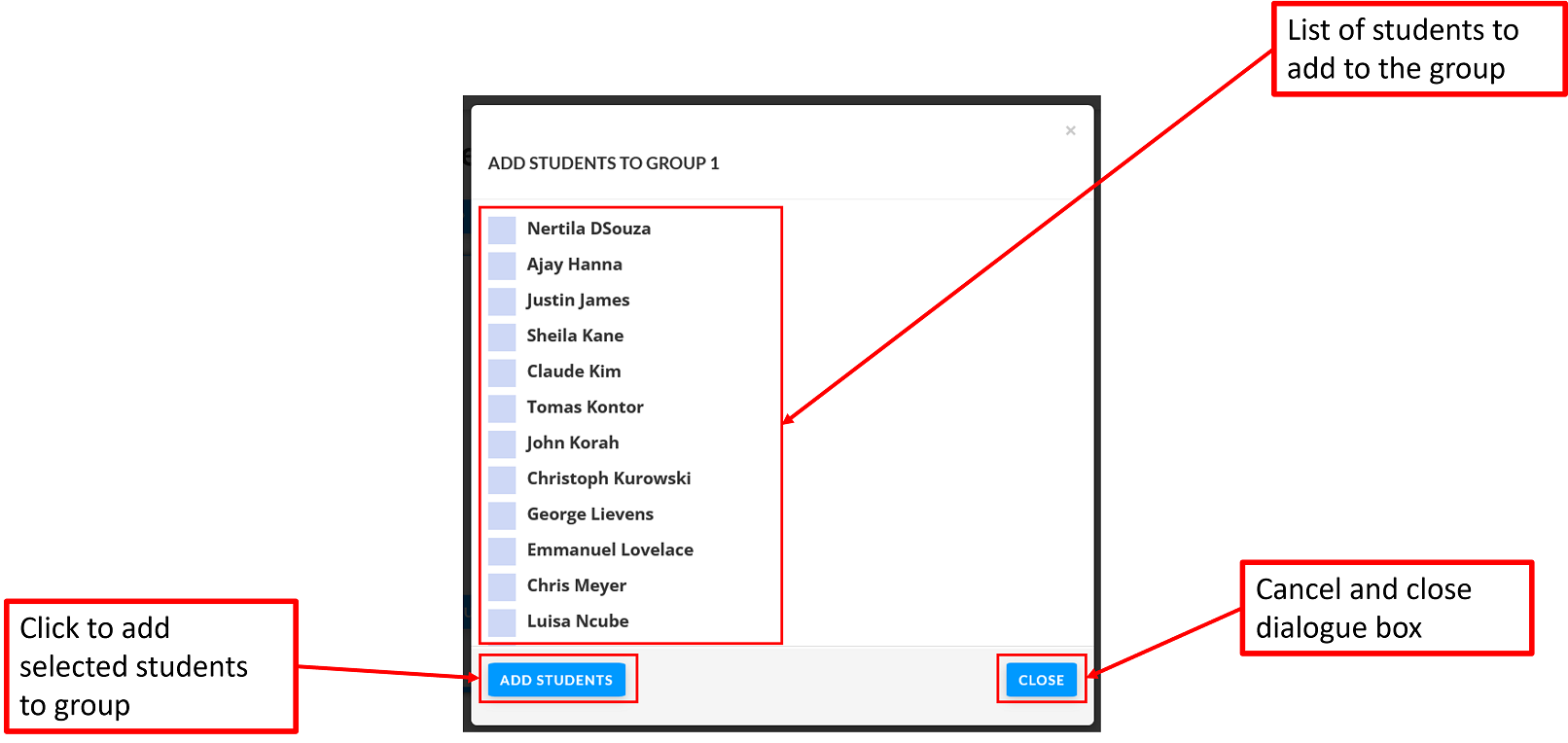 StudentManagement Addstudents