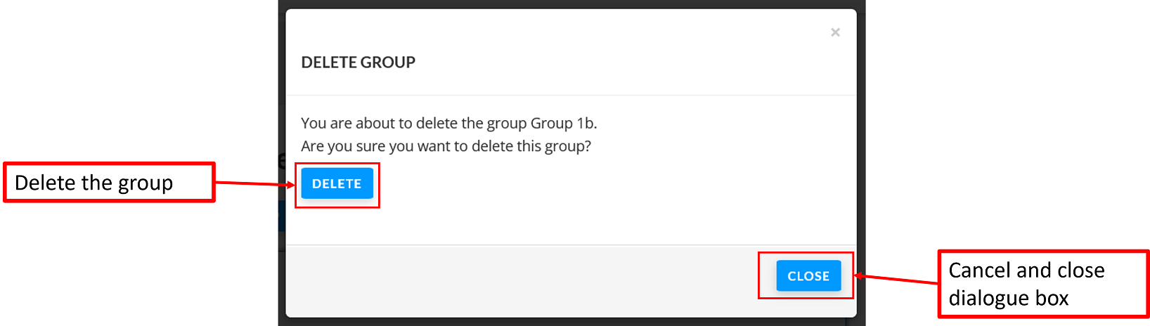 StudentManagement deletegroupyes2
